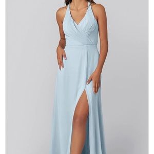 Kennedy Blue Uma Bridesmaid Dress in Sky Blue